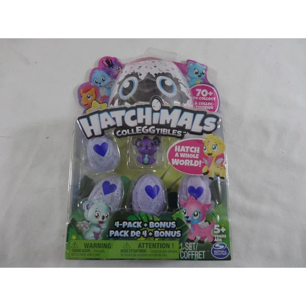 The New‎ Hatchimals Colleggtibles Mini 4 Pack Bonus Hatchimal Season 1